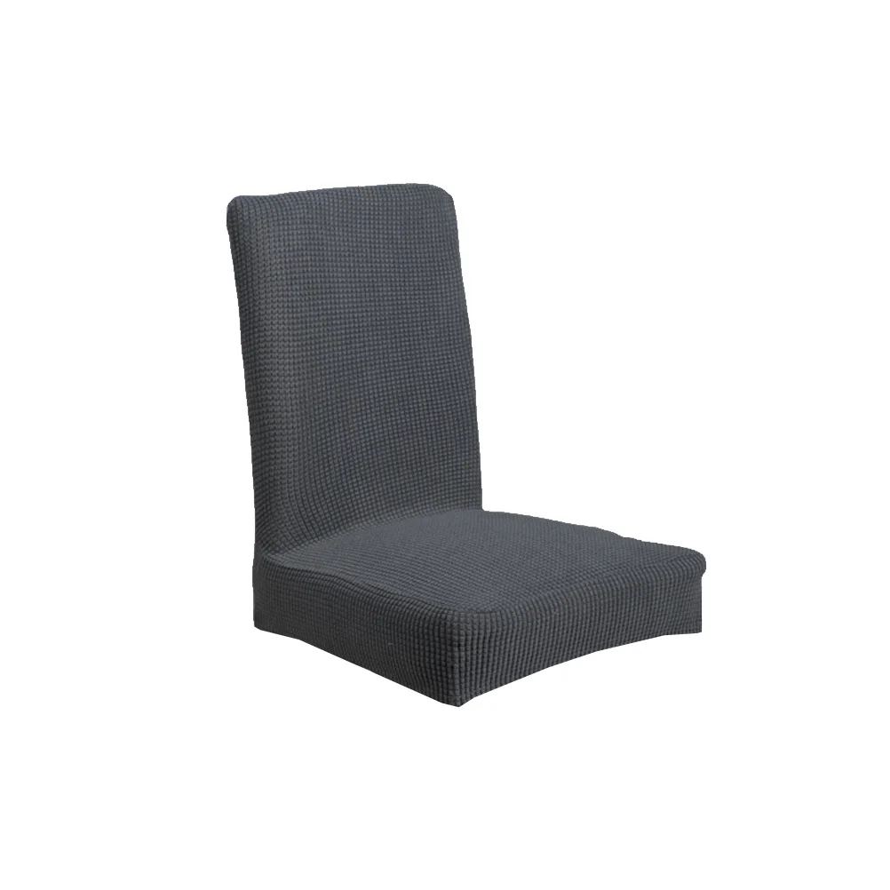 

6pcs Dining Chair Cover Elastic Spandex Polyester Stretchy Protector Dust Scratch Waterproof Washable Foldable Covers For Home