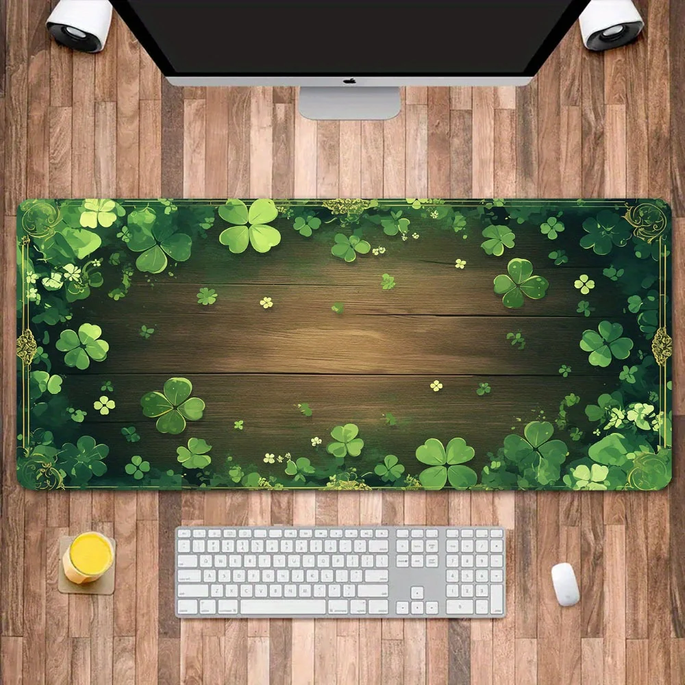 clover Hot-selling Large size Mouse Pad Laptops Gaming Deskmat  Mousepad Anime Office Carpet Keyboard Computer Rubber material