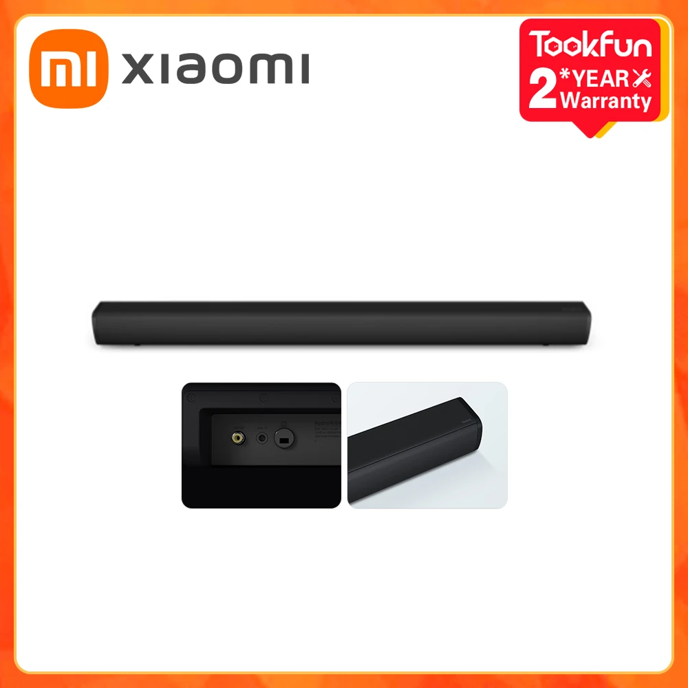 Xiaomi Redmi Sound Bar TV Speaker 30W Bluetooth 5.0 PC Theater Aux 3.5mm Wired and Wireless Home Surround SoundBar Stereo