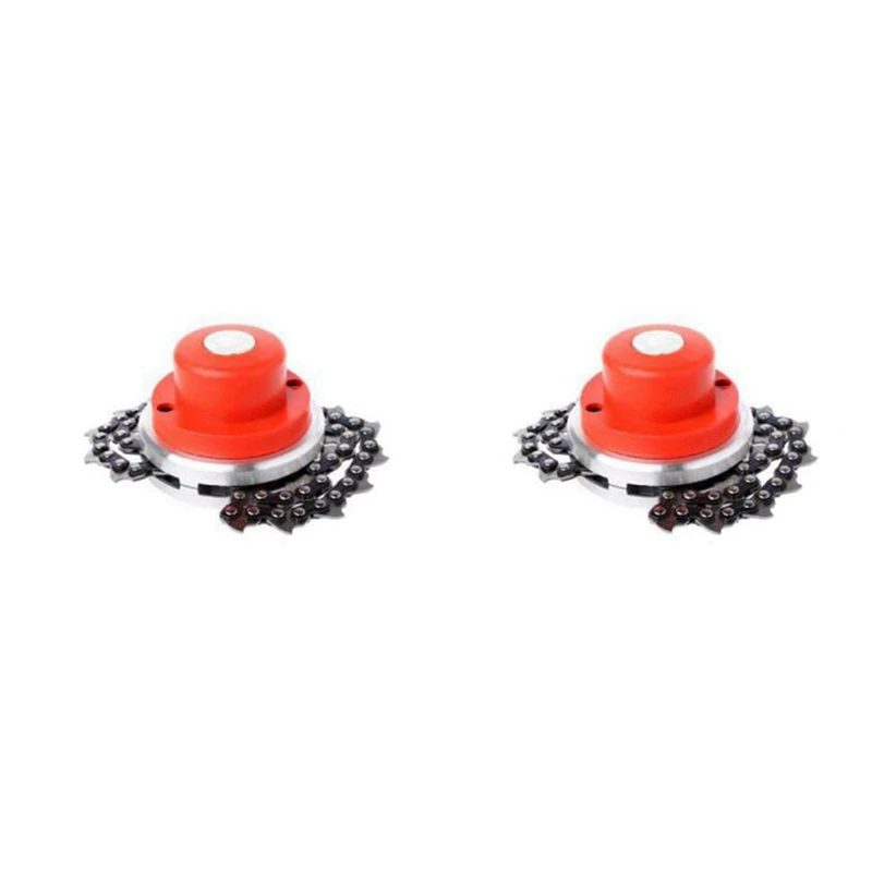 

2PCS Universal 65Mm Lawn Mower Chain Grass Trimmer Head Chain Brushcutter For Garden Trimmer Grass Tools