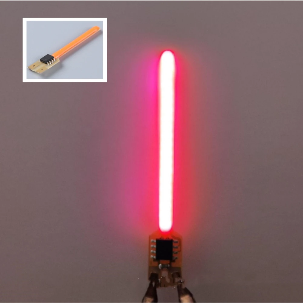 3V COB 40mm 59mm 70mm Meteorschauer Fließendes Wasser Lampe LED Filament Licht Dioden Teile mit Schnalle Kein Schweißen Nötig 2-Pin/Batterie