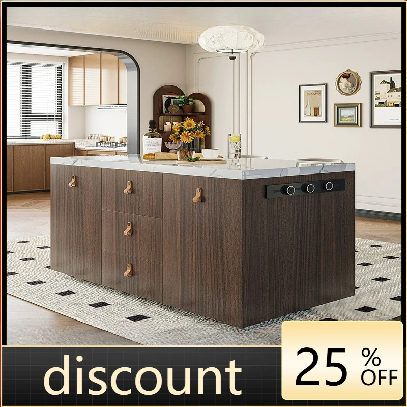 

LH Nakajima kitchen dining table integrated small apartment with drawers storage cooking side cabinet
