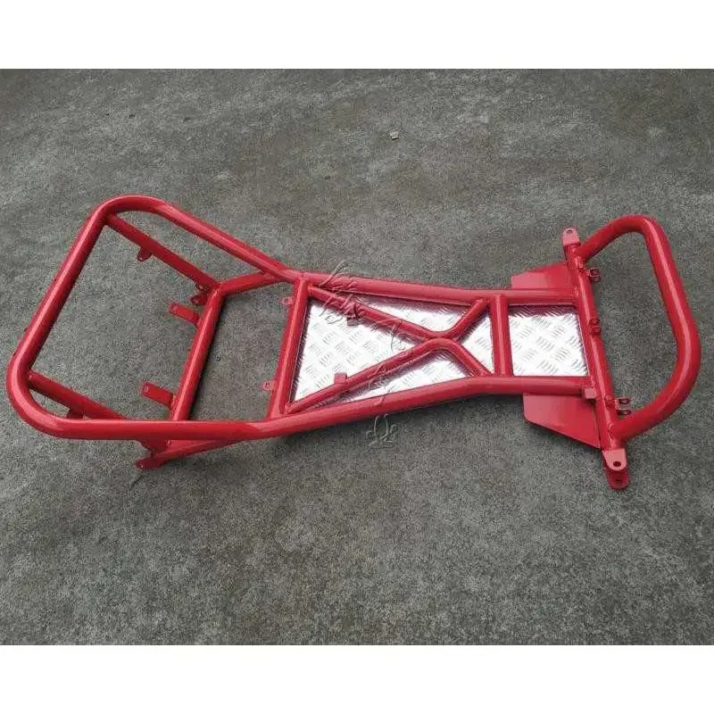 Corpo principale moto kart a quattro ruote 168cc, asse posteriore, cinghia freno sterzo anteriore, telaio pneumatici, telaio veicolo