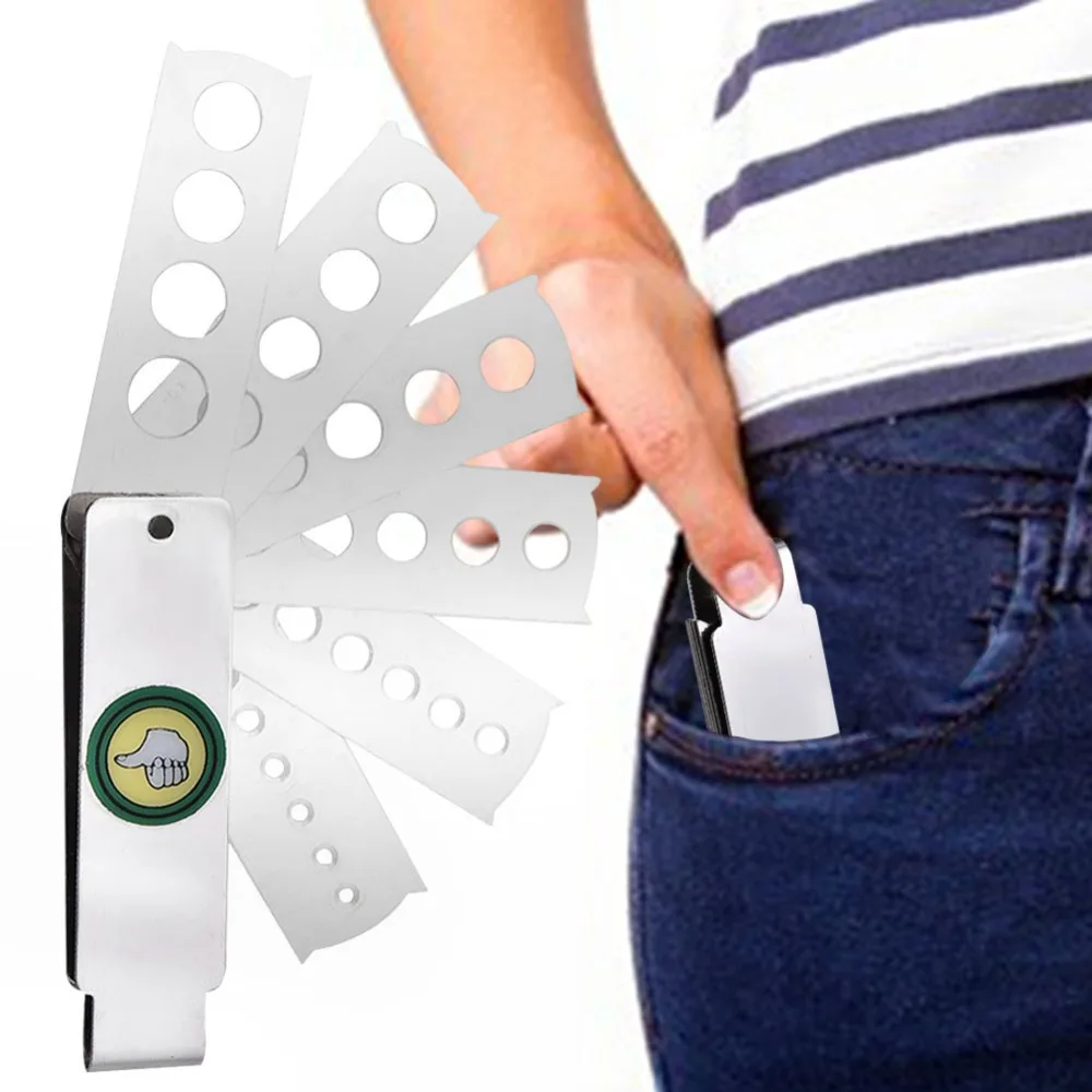 

Versatile Six Sides Fan Gem Gauge Silvery Gem Measuring Tool Diamond Measuring Tool Gemologist Supplies