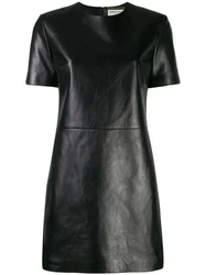 Leather Dress Women 100% Handmade Black Genuine Lambskin Leather Dress