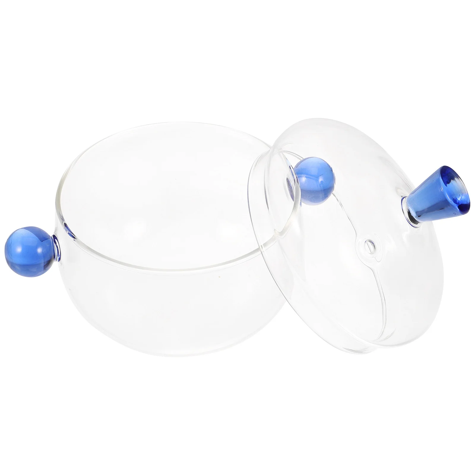 

Glass Cookware Clear Pot with Cover Sauce Pan for Cooking Saucepan Simmering Steam
