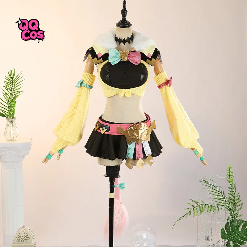 جينشين فاريسا أزياء تنكرية للهالوين كرنفال حفلة عيد الميلاد لعب الأدوار ملابس QQ Cos
