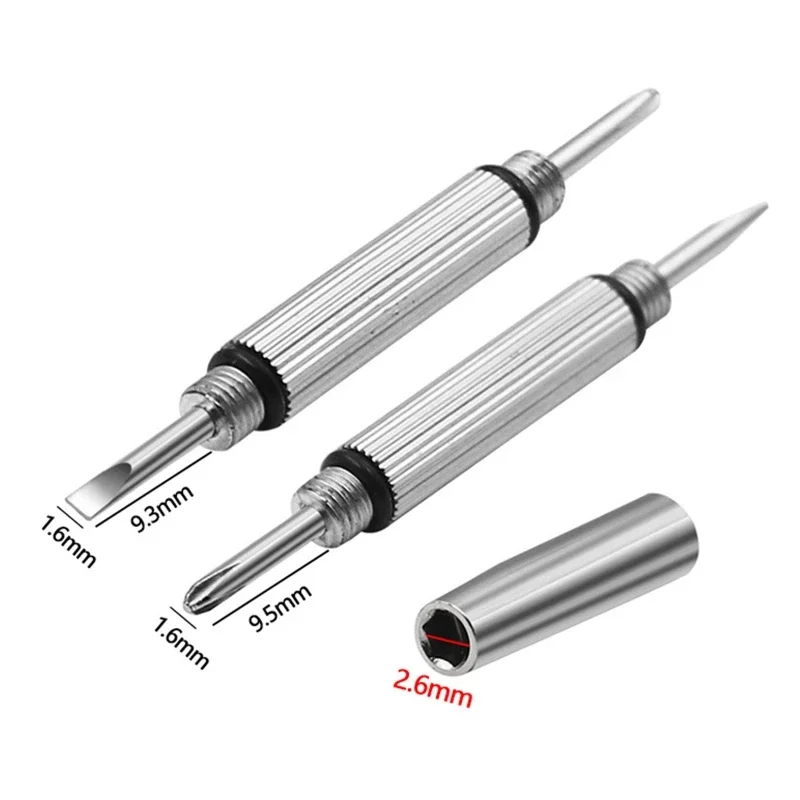 3 trong 1 Tua Vít Mini Động Kính Tua Vít Mắt Kính Bộ Dụng Cụ Sửa Chữa Kính Mát Đồng Hồ Công Cụ Sửa Chữa cho Gọng Kính