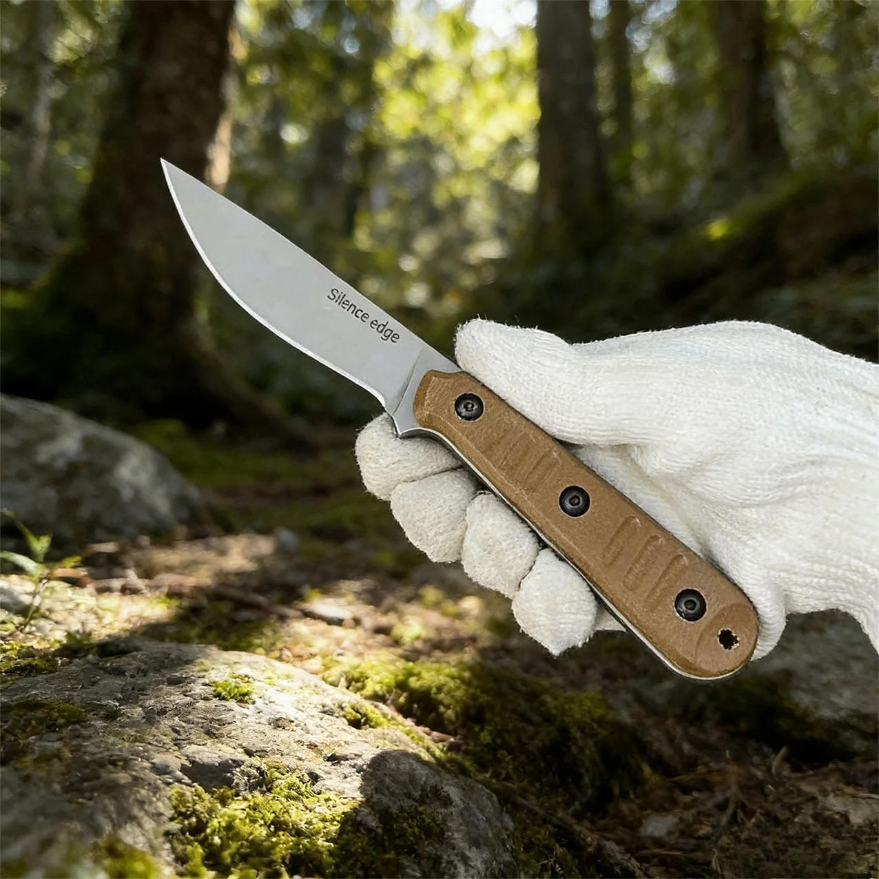 

Tactical Combat Outdoor Multifunctional Tool Camping High-hardness Fixed Blade Hunting High-hardness Knife 8Cr13Mov Steel Blade