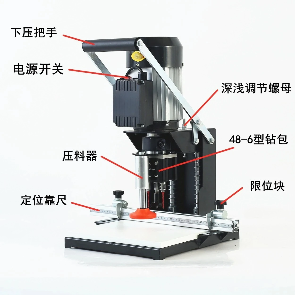 Portable hinge drill plug 110V hinge hole drill - view 2