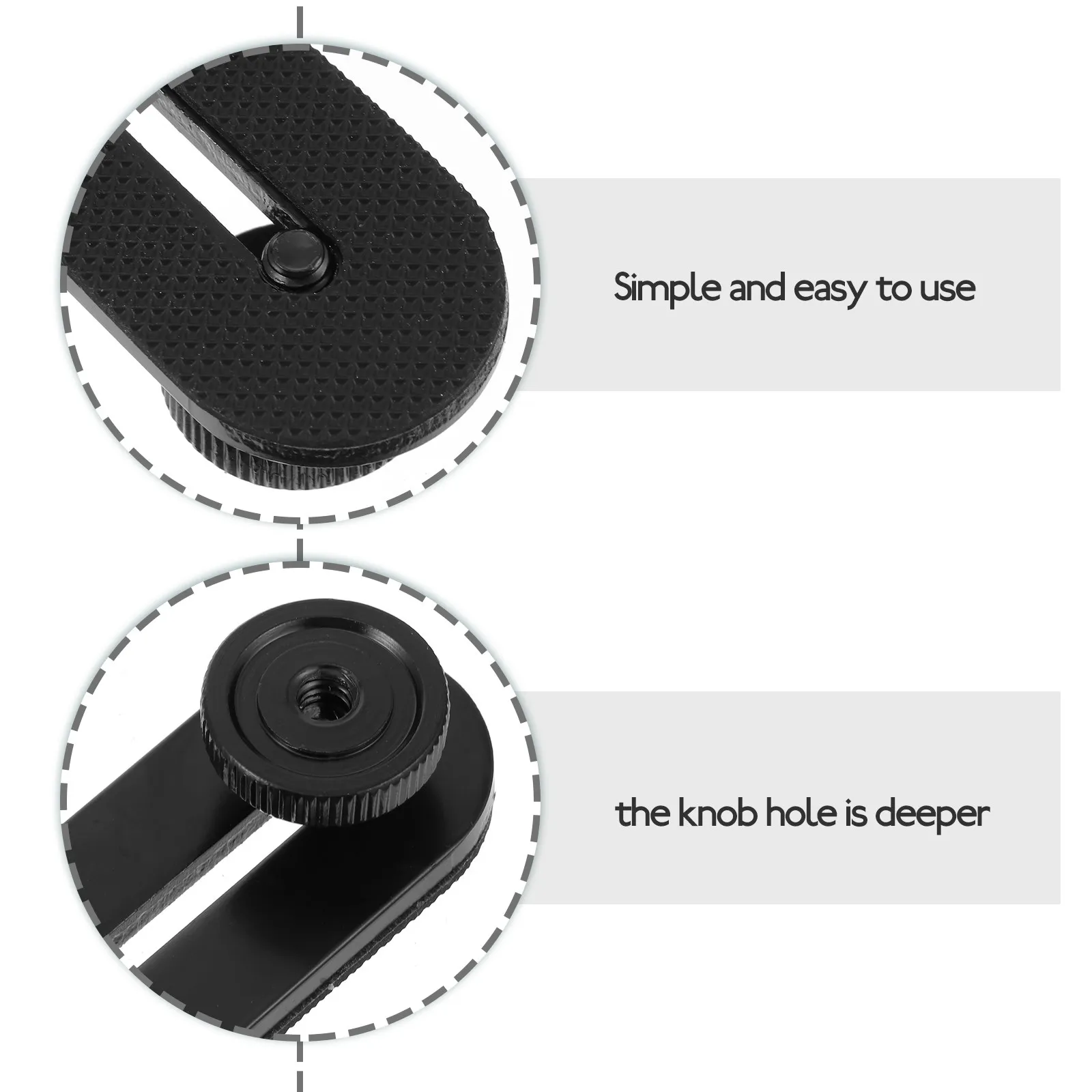 Adjustable Microphone Bar Extension Bracket for Mic Stand and Flash Light – 2pcs
