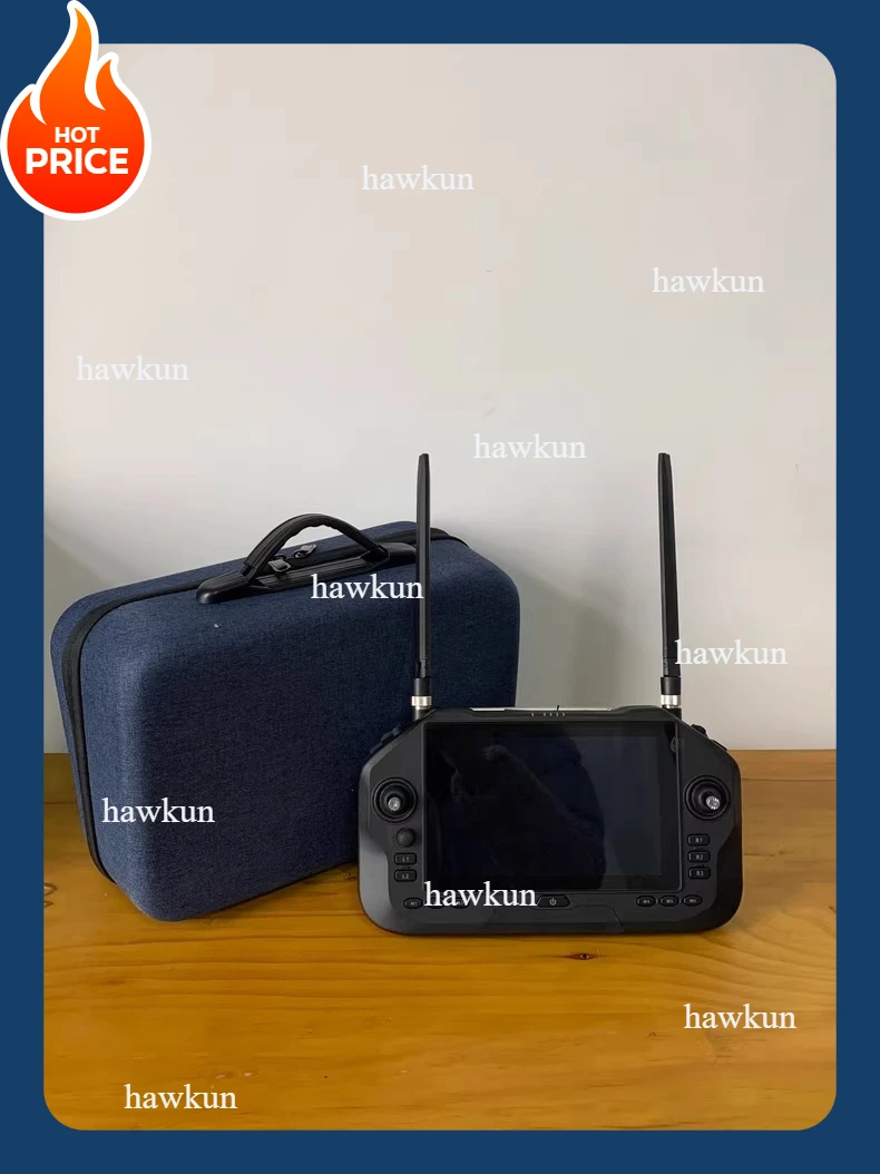 SIYI UniRC 7Pro 2.4&5 GHzDual Frequency Handheld Ground Station 7Inch 1080P 40KM Range Smart Controller for UAV UGV Robotics