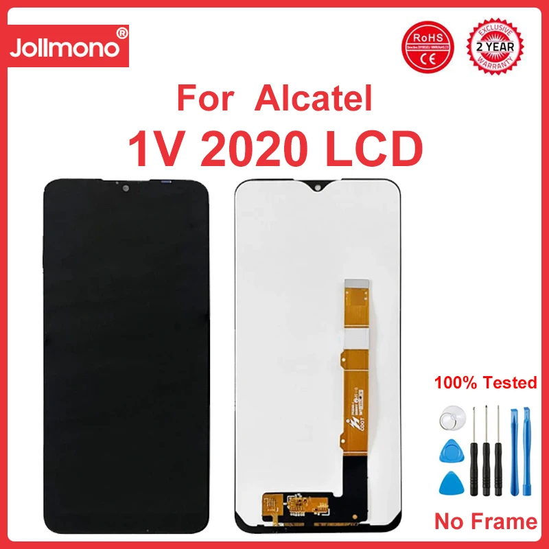 100%  Tested For Alcatel 1V 2020 5007U 5007D LCD Display Touch Screen Digitizer LCD Assembly Alcatel 1V 2020 5007A 5007G