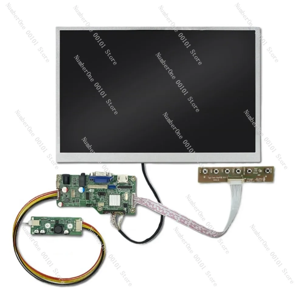 

10.1-Inch LCD Screen Display 1920*1200 LVDS Full-Angle Bright Car Gauge Wide Temperature