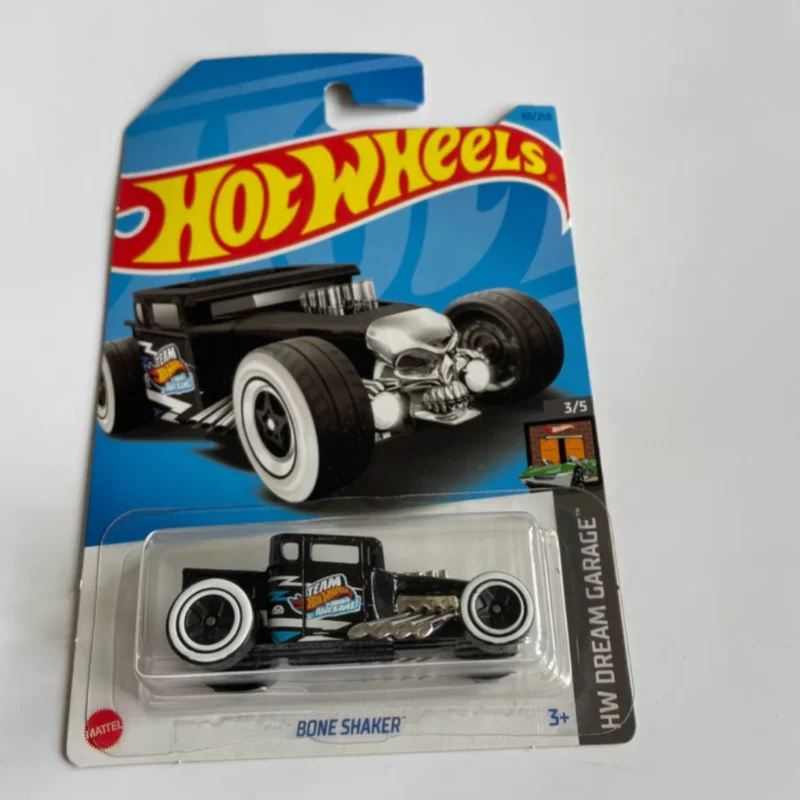

Новая оригинальная модель Hot Wheels Bone Shakermooneyes, желтая литая машинка 1/64, гоночная модель Rod Squad, подарок для фанатов на праздники