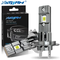 XSTORM H7 Kit de faros LED Mini bombilla 100W 25000LM 6000K CSP para faros de coche 12V blanco Auto faros antiniebla H7 Led Turbo automóvil