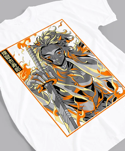 T-Shirt UNISEX DEMON SLAYER RENGOKU