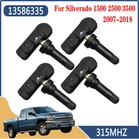 Para Chevrolet Silverado 1500 2500 3500 Captiva Sport TPMS 4 unids/lote 13586335 Sensor del sistema de supervisión de presión de neumáticos 315MHZ 25920615
