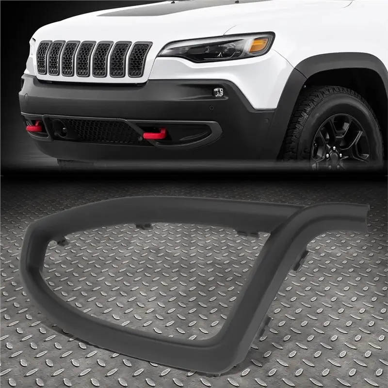 Picture 5: Accessories For Jeep Cherokee KL 2019-2023 Front Tow Hook Bezel Cover 6KG13TZZAA 6KG14TZZAA