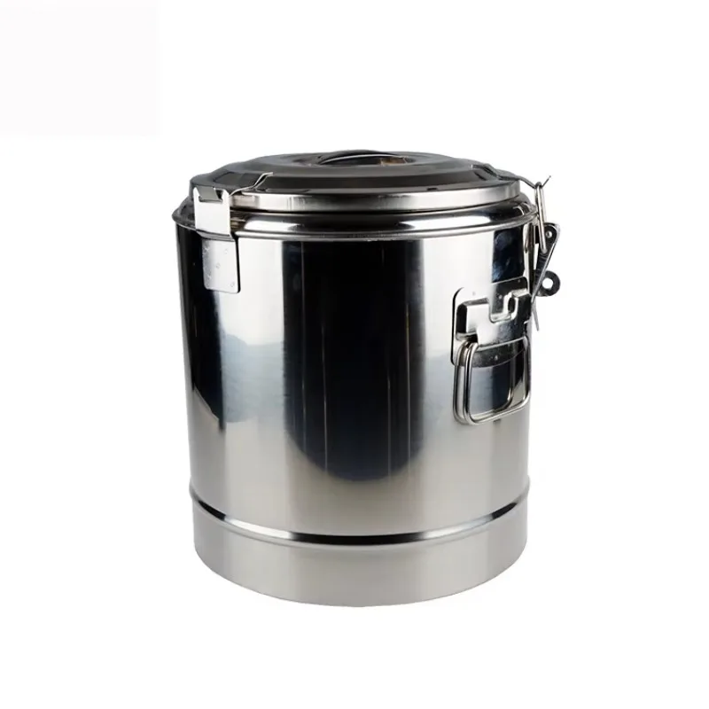 

Keep Food Warm Container Large Stainless Steel Temperature Heat Preservation Insulation Barrel Pot With Faucet/Tap Optional