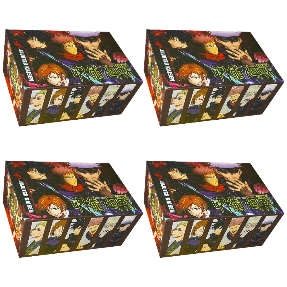 Wholesale Jujutsu Kaisen Card Full Range Itadori Yuji Satoru Gojo Fushiguro Megumi Anime Peripheral Collection Cards Toy Gift