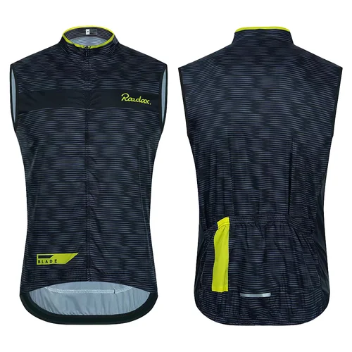 Imagen 2 del producto Raudax-Chaleco de Ciclismo sin mangas, camiseta reflectante para Ciclismo, ropa de Ciclismo a prueba de viento, chaleco para motocicleta