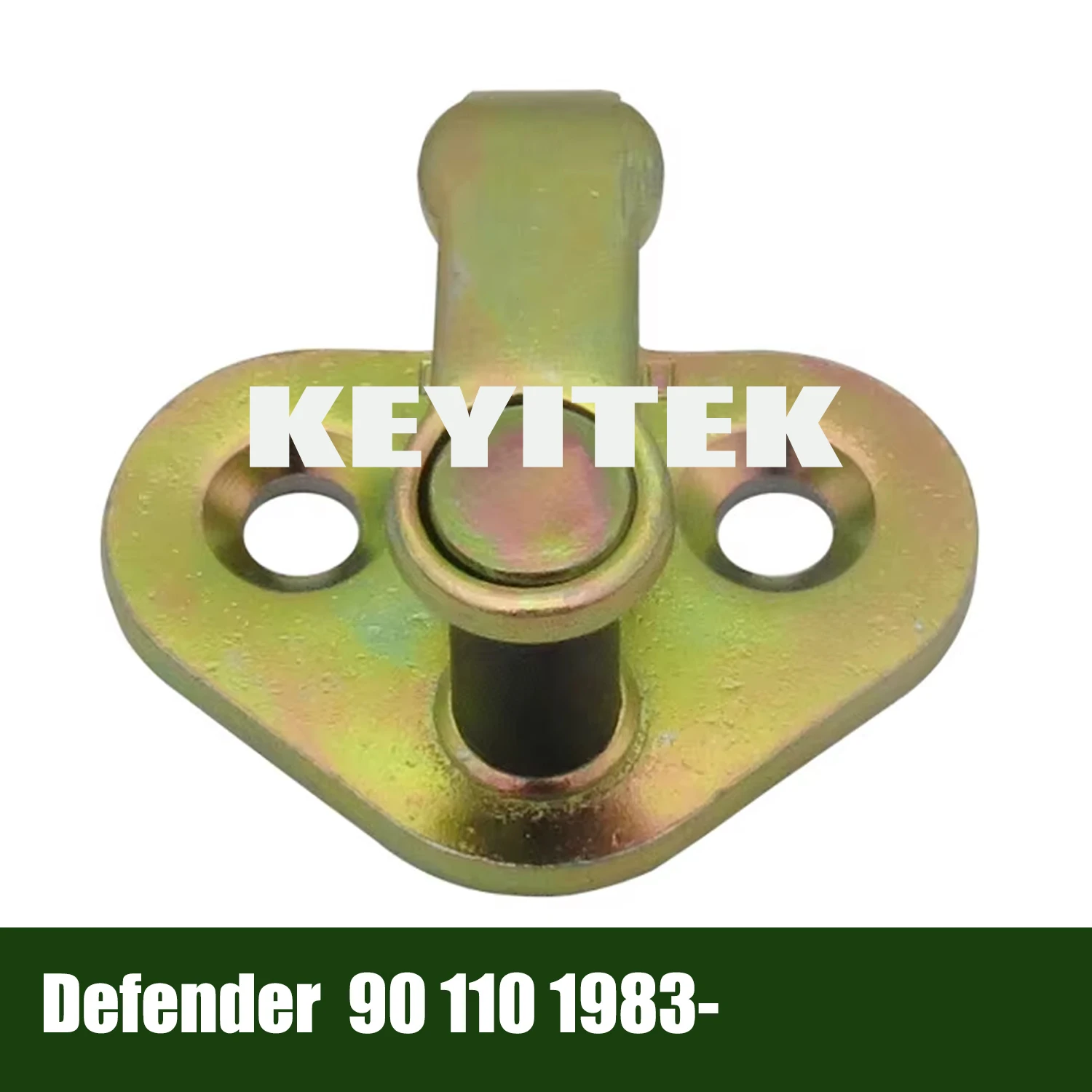 Kit de reparo de trava de porta frontal, placa de suporte para land rover defender 90 110 modelo 1983-fqb500130, acessórios para carro