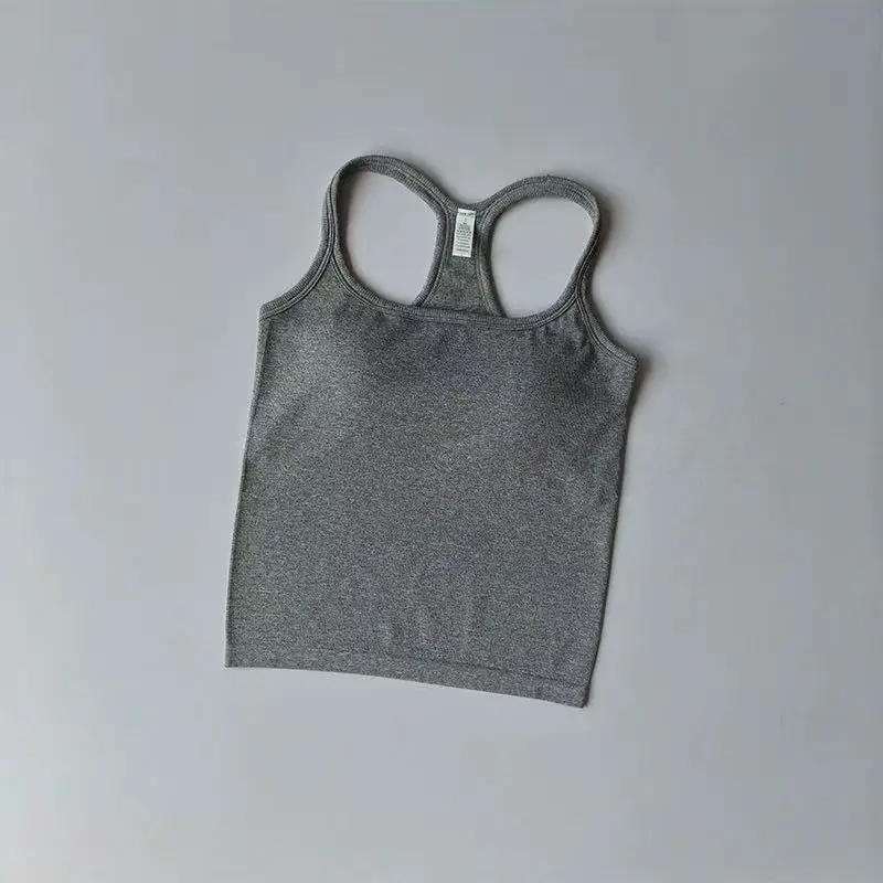 Damen Yoga-Bekleidung Sport-BH Stoßfest Push-Up Fitnesskleidung mit Gepolsterter Brust Lauf-Oberbekleidung Pilates Tanktop – Detail 24