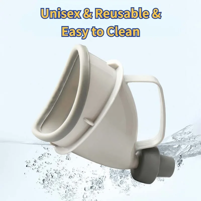 Unisex Portable Urinal for Car Truck, Outdoor Movable Mini Toilet, Emergency Urinal for Men Women Patient Elderly Children Kids