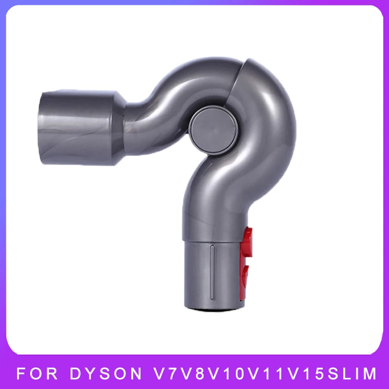 For Dyson vacuum cleaner bending conversion head V7V8V10V11V15slim series rotary head accessories