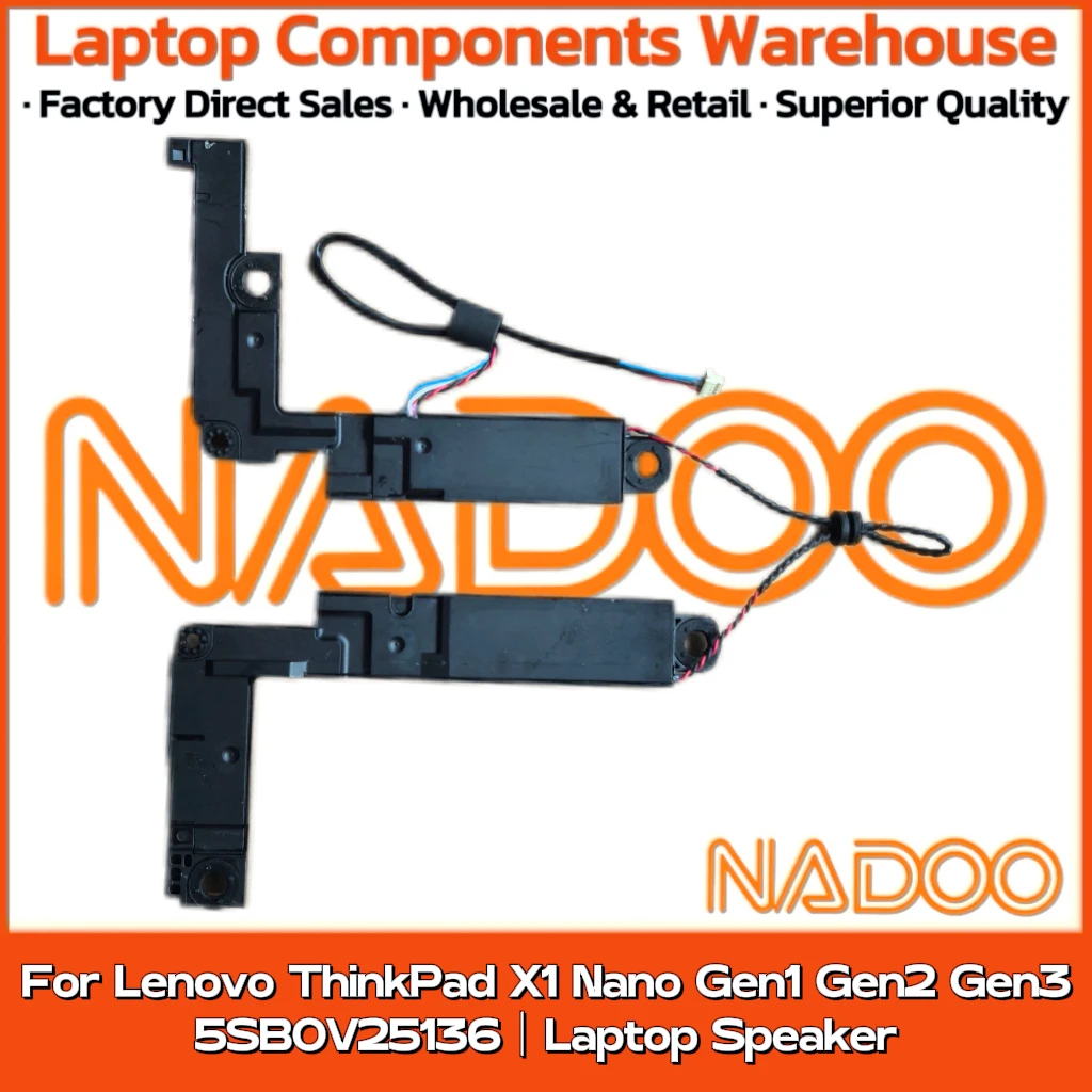 

New Original Laptop Notebook Audio Speaker For Lenovo ThinkPad X1 Nano Gen1 Gen2 Gen3 5SB0V25136 built-in speaker horn audio
