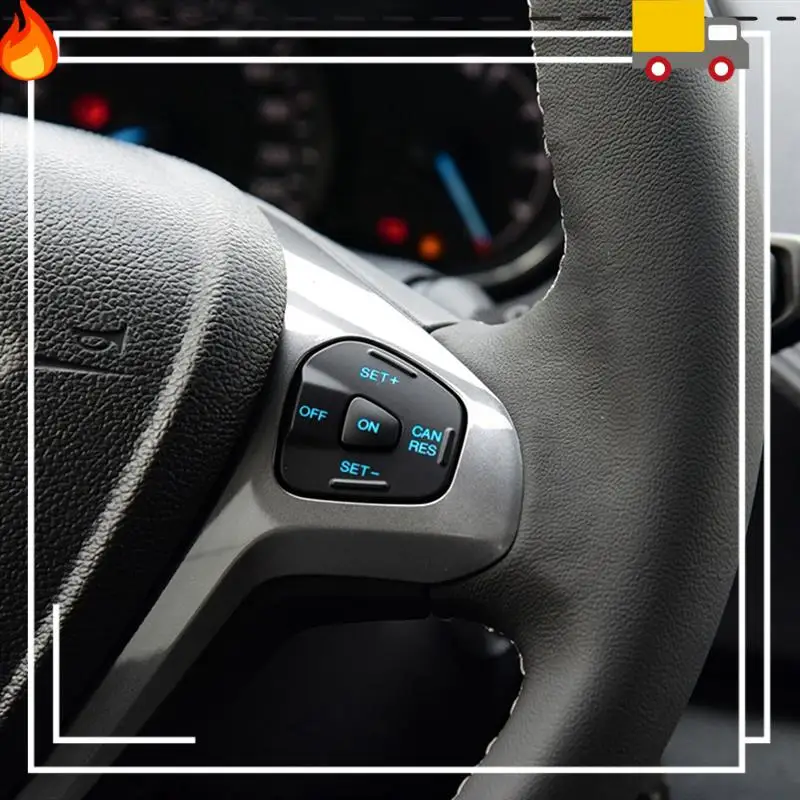 

Car LED Steering Wheel Right Cruise Control Switch Button With Wiring For Ford Fiesta MK7 Escort Ecosport 2013-2015