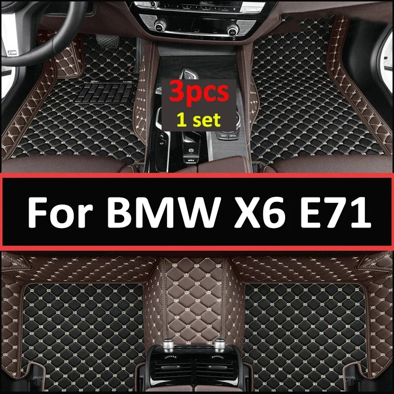 

Car floor mats for BMW X6 E71 2008 2009 2010 2011 2012 2013 2014 Custom auto foot Pads automobile carpet cover