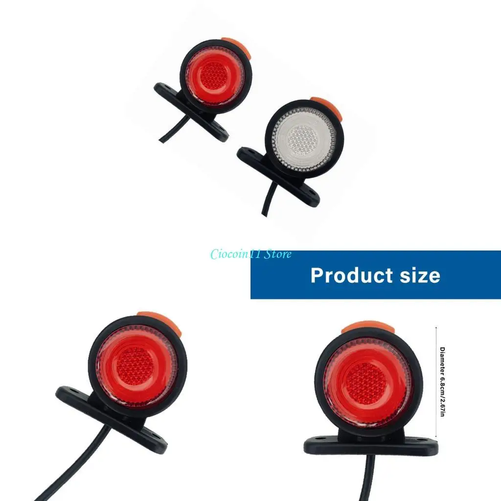 

Y1UB 12 В 24 В грузовика боковой маркер.