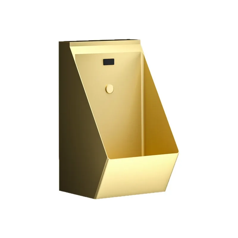 Bar stainless steel urinal wall-mounted bathroom automatic induction integration