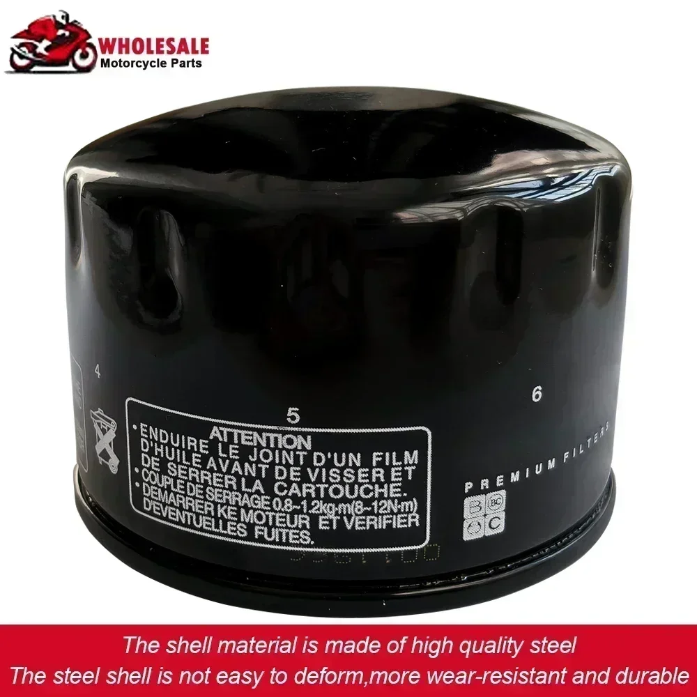 Filtro de aceite para Aprilia SMV750 Dorsoduro ABS 2008-2016 SMV 750 Dorsoduro Factory ABS 10-15 850 Mana 07-16 850 Mana GT ABS 09-15