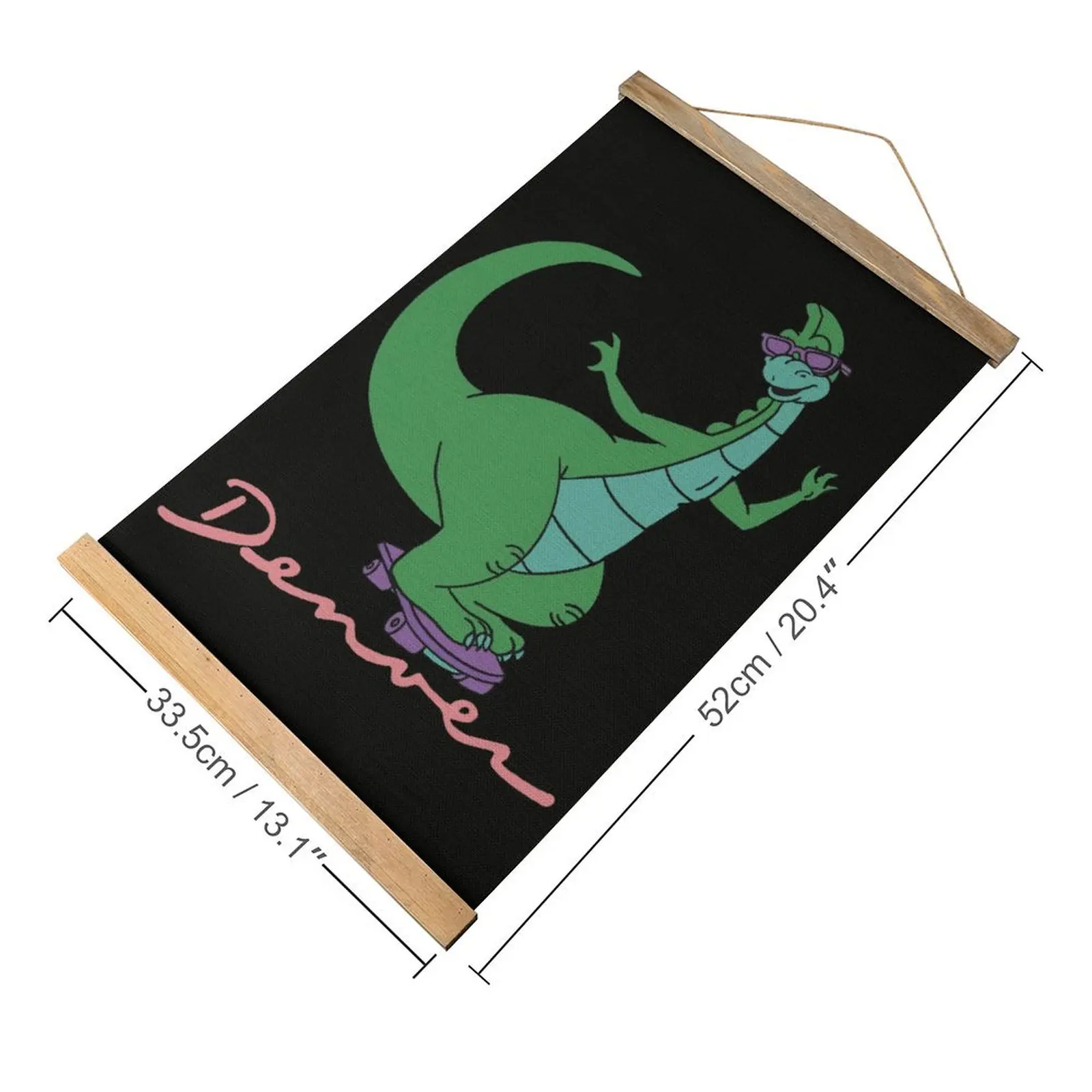 Classic Denver The Last Dinosaur Mouse Pad For Sa Canvas Hanging Picture Wall Decoration Funny Novelty Restaurant   Picture Styl