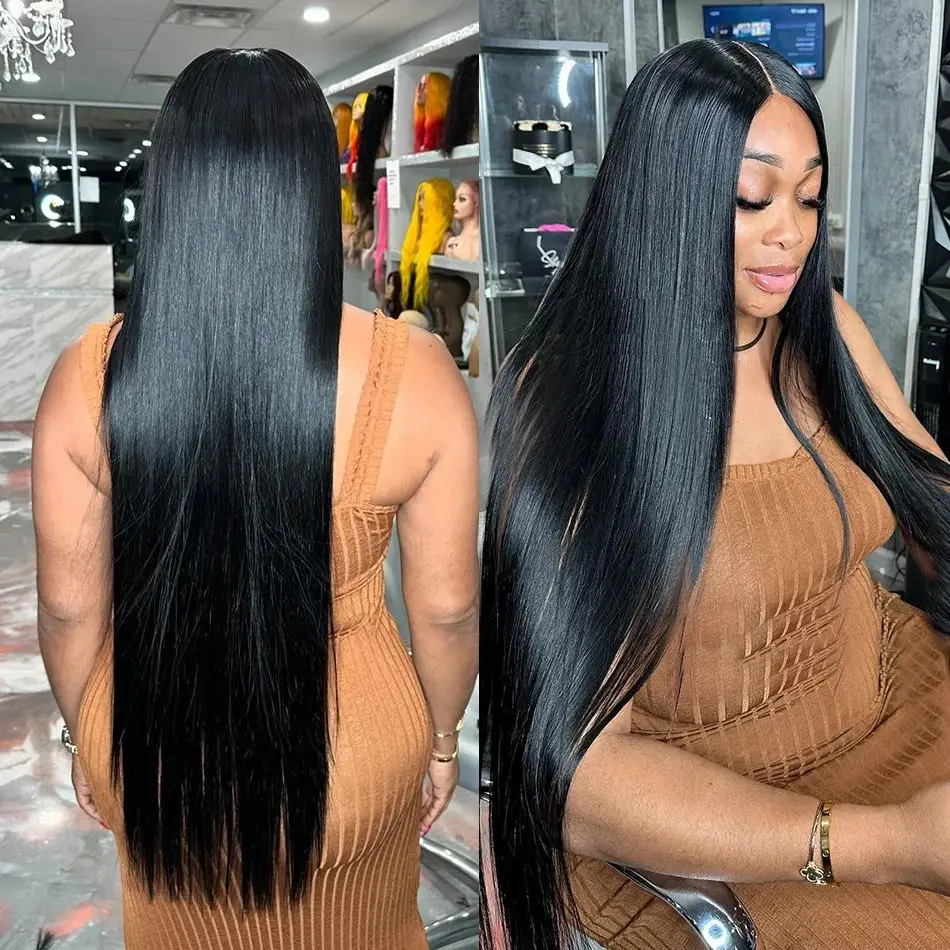 34 Inch Vietnamese Bone Straight Bundles Human Hair 100% Original Raw Hair Bundles Human Hair Weaving 3 4 Bundle Deals For Women S2d13552dadf14086b9f9f27159e84d4eN