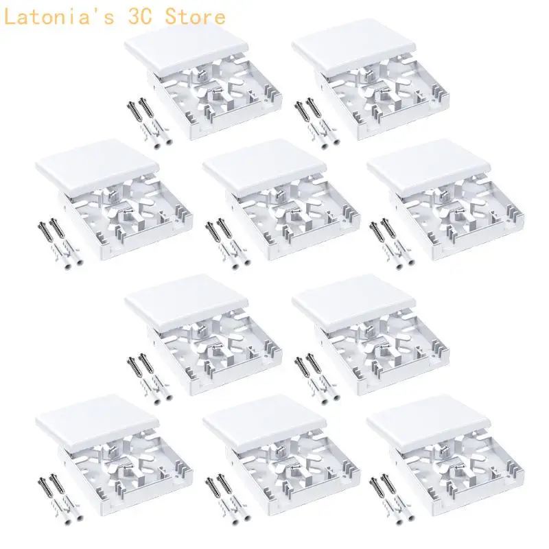 ABS Fiber Opt Panel Box mit hoher Schlag- und Korrosionsbeständigkeit 10PCS X3UB – Detail 4