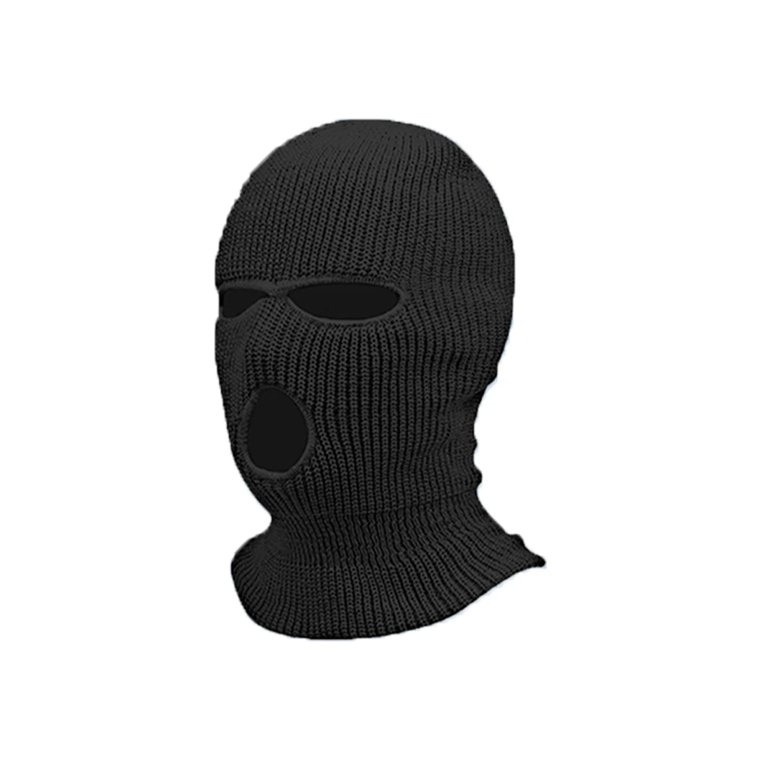 Spoof Car Seat Cover Masked Person Knitted Headgear Halloween Headrest Cover Decoration Car Anti-theft Warning Accessories