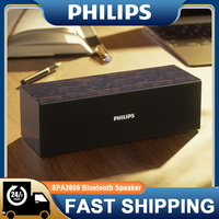 Philips SPA3609 Mini Speaker Supports Bluetooth and Wired Connections Small Portable Desktop Loudspeaker HiFi Stereo Voice Box