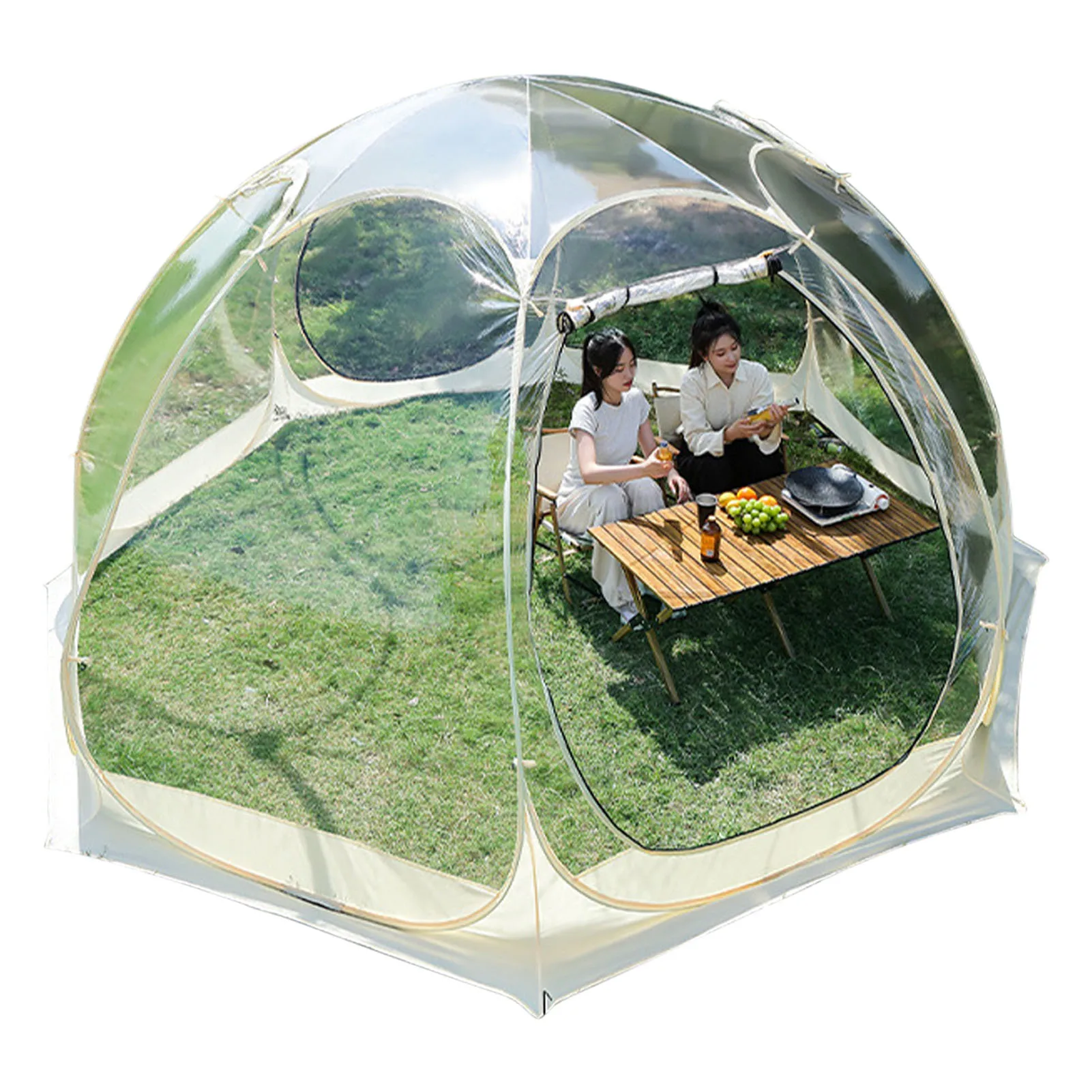 

Pop Up Bubble Tents Carpa Tente De Camping Dome Outdoor Waterproof New Transparent Warm PVC Sun Room Starry Bubble House