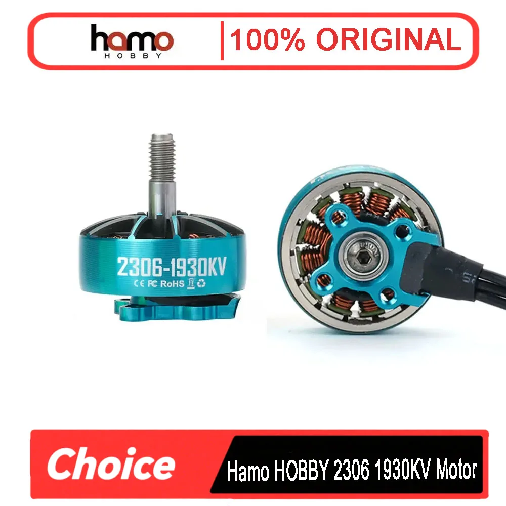 

Hamo HOBBY 2306 1930KV Brushless Motor 4-6Sfor 5Inch Freestyle RC FPV Drone Pro Accessories