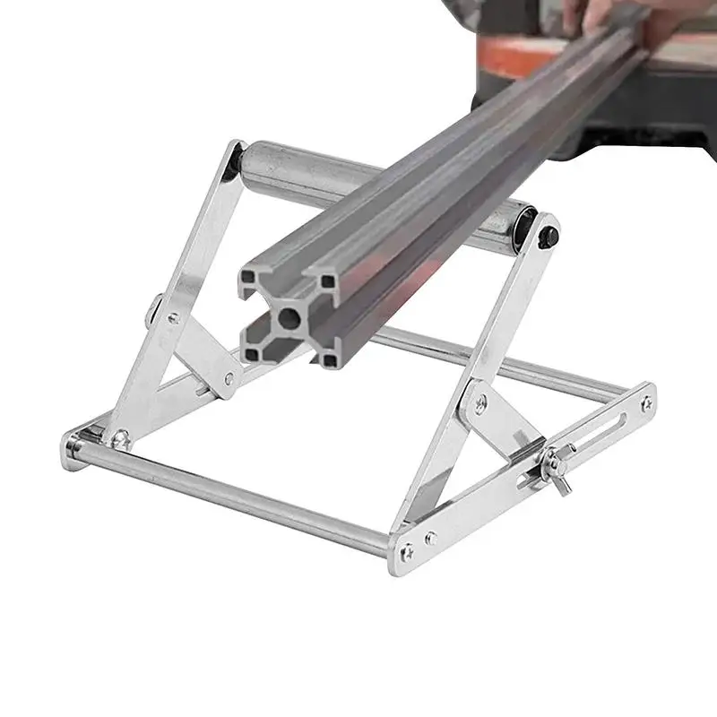 

Cutting Machine Work Support Stand Height Adjustable Stainless Steel Saw Table Rustproof Foldable Cutting Machine Attachment