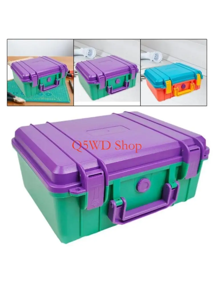 Q5WD Portable Tool Storage Solution Crush Resistant Design Waterproof Tool Box Case