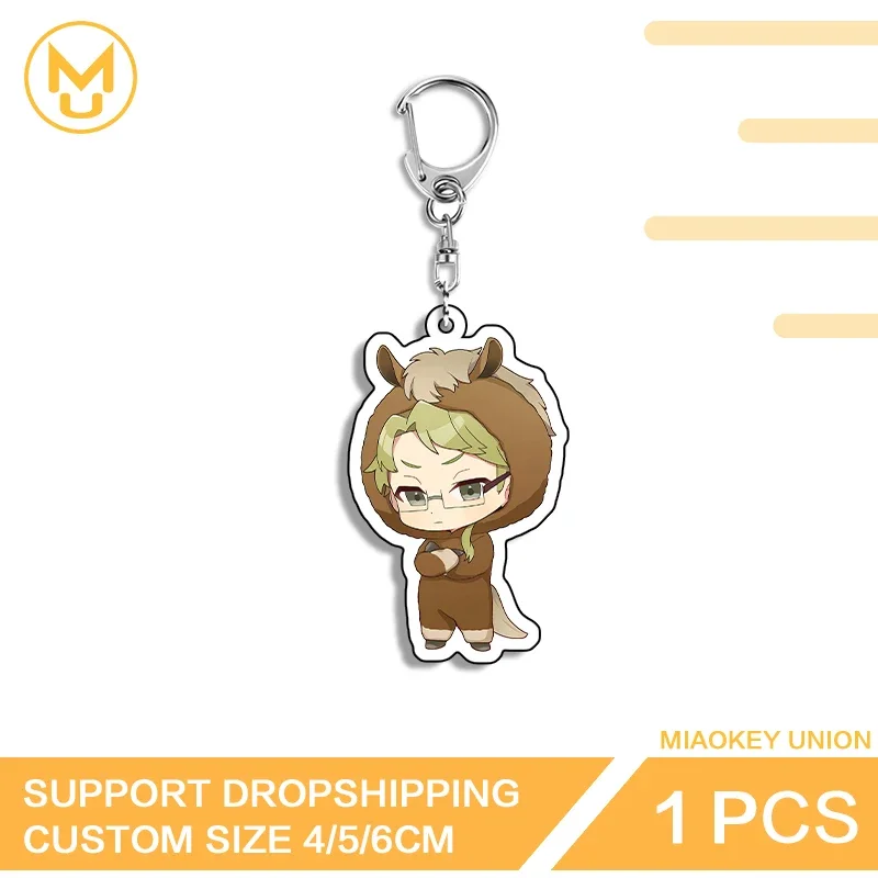 Kawaii Kunikida Doppo Trendy Exquisite eye catching Double sided Acrylic Keyring Premium Innovative Cosplay Costumes DIY Props