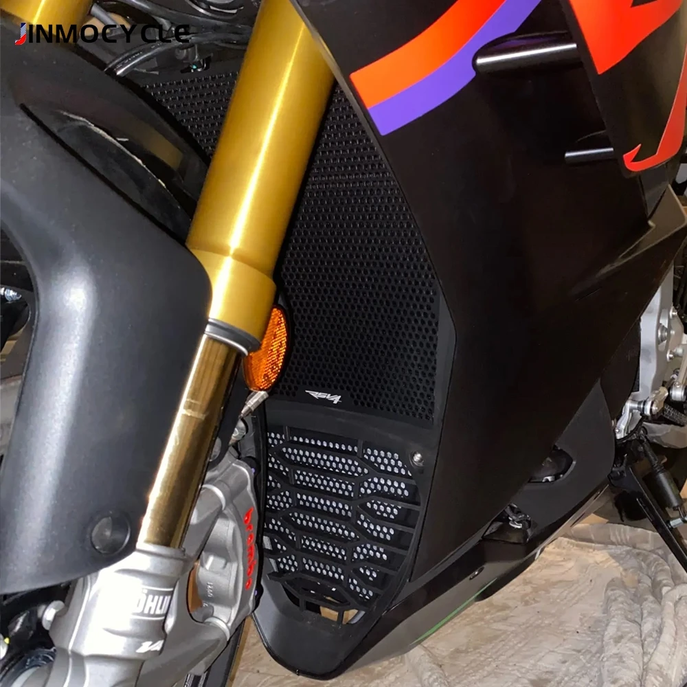 Radiator Guard For Aprilia RSV4 1100 Factory Tuono V4 1100 RR Factory 2015-2025 Radiator Grille Guard Cover Protector Protection