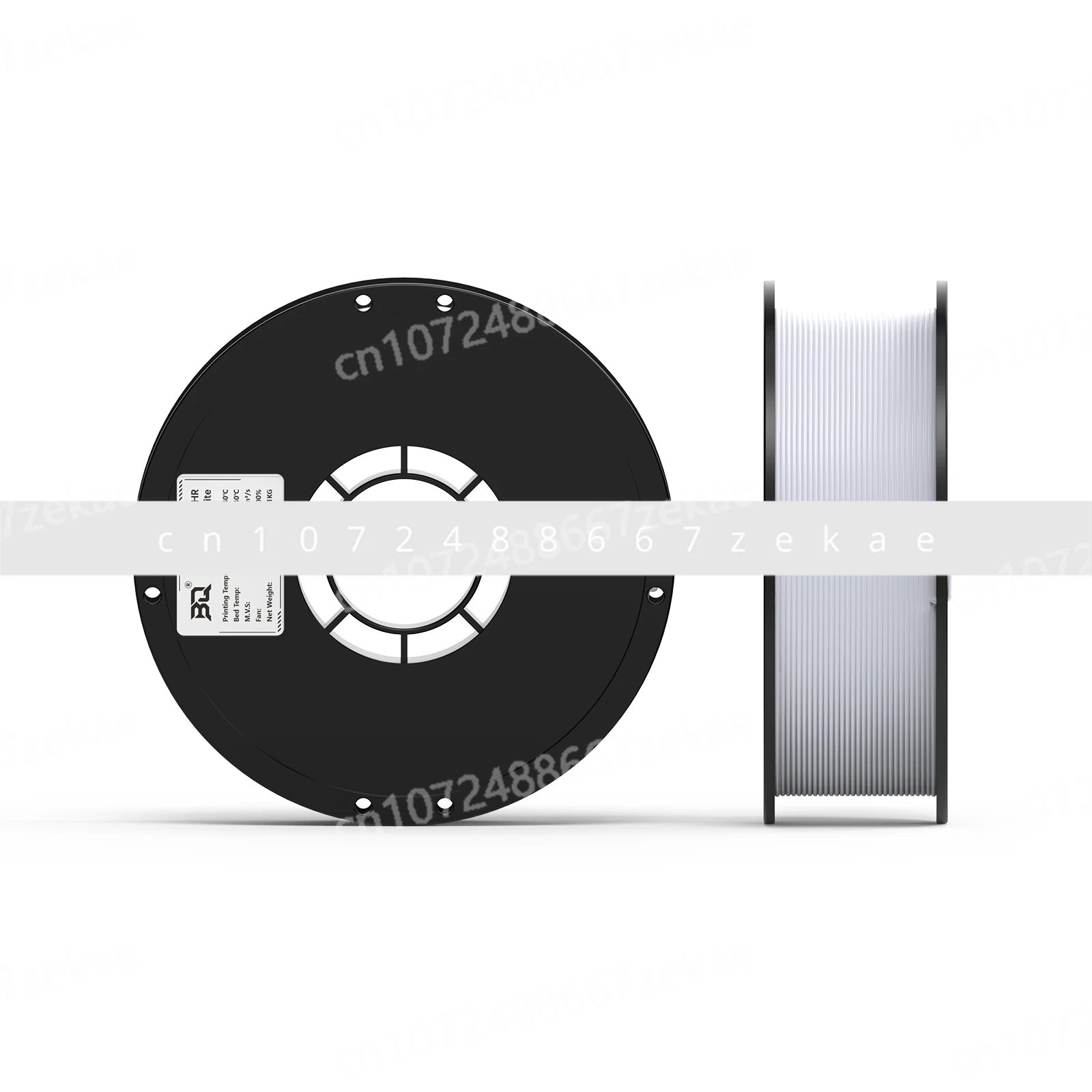 كرة سلة مطبوعة ثلاثية الأبعاد متعددة الحجم PLA-HR بدون هواء 1.75 ملم صديقة للبيئة للحد من الضوضاء هدية عيد ميلاد #4