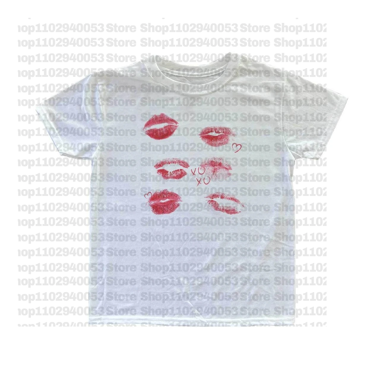 

Укороченный топ с принтом черепа, приталенный, винтажная уличная одежда, милая детская футболка, Y2k одежда, летняя женская футболка с коротким рукавом Kpop,