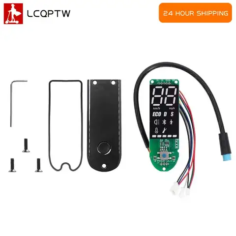 सेगवे नाइनबोट मैक्स जी30 किकस्कूटर इलेक्ट्रिक स्कूटर के लिए डैशबोर्ड सर्किट बोर्ड, स्क्रीन कवर एक्सेसरीज़ के साथ डैश बोर्ड डिस्प्ले 10 best sales जी30 मैक्स - №1